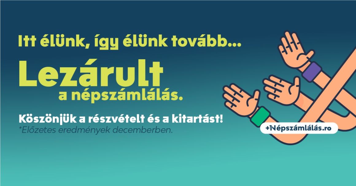 Itt élünk, így élünk tovább: lezárult a népszámlálás